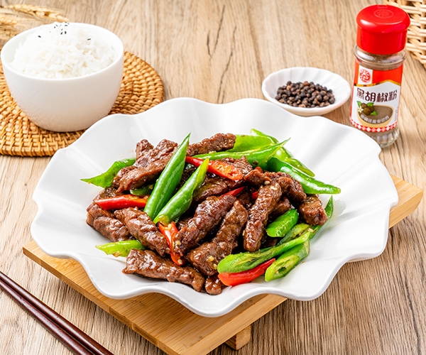 Beef With Black Pepper
